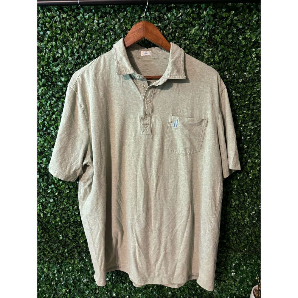 Johnnie-O Green Polo Size Large